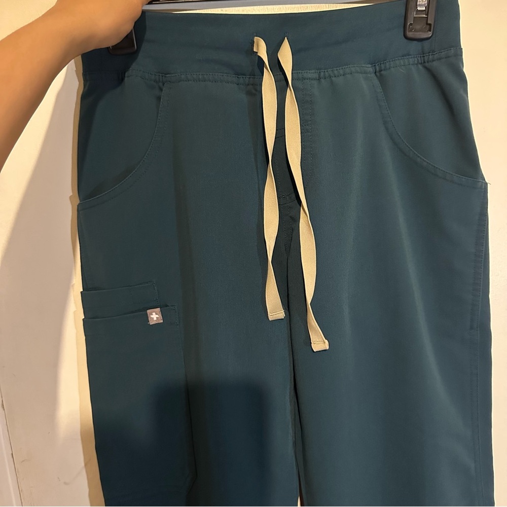 Figs Bottoms Caribbean Blue XS